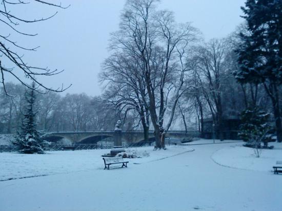 Sous un manteau de neige !